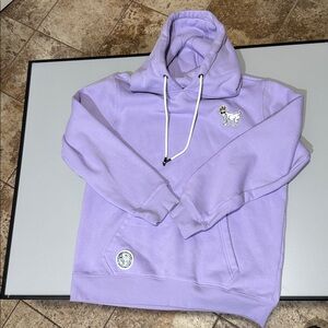 Goat USA Lilac Hoodie with Embroidered Patch